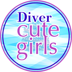 Diver cute girls