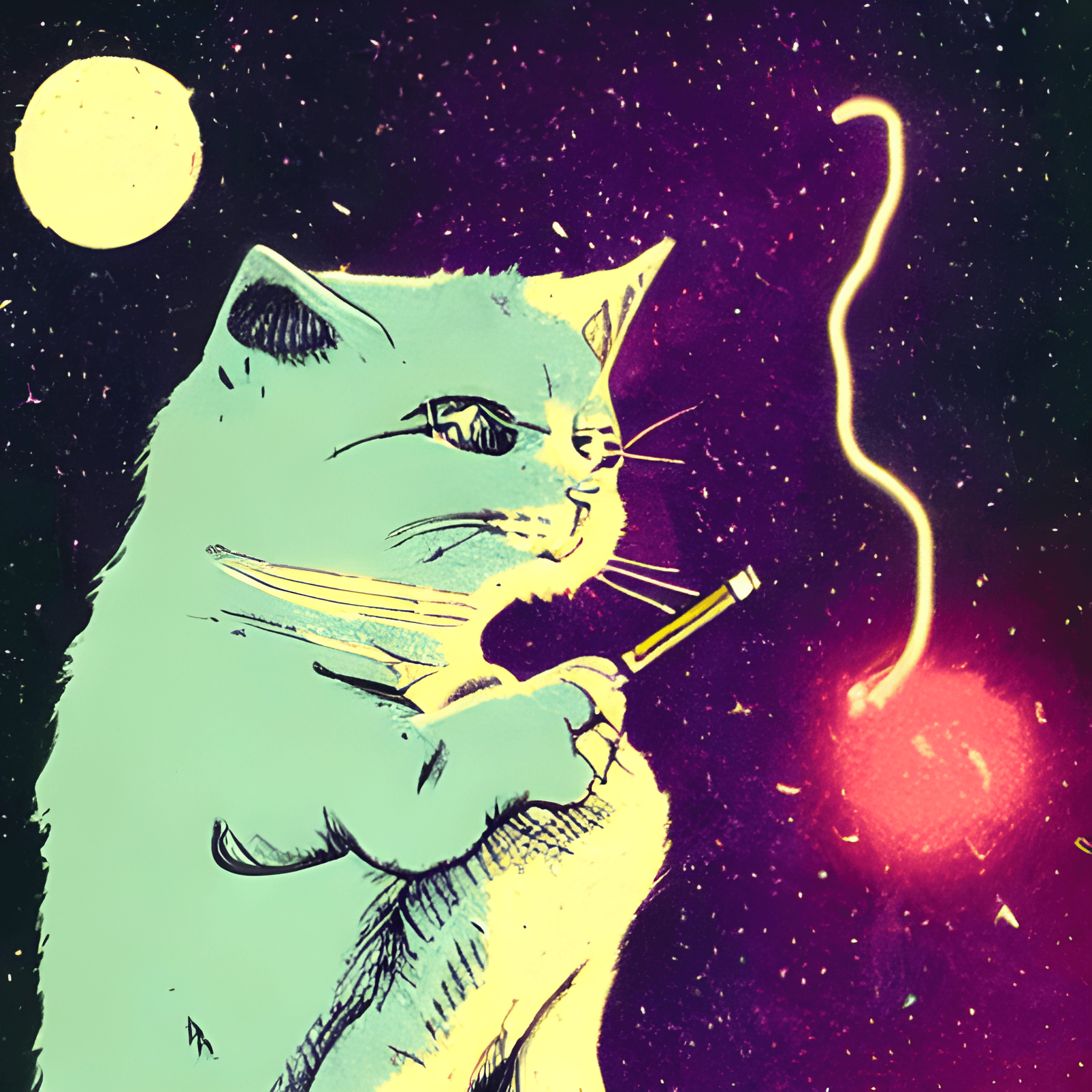 Spaced Cat