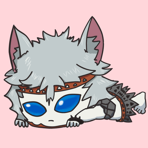 Wolf hero #red