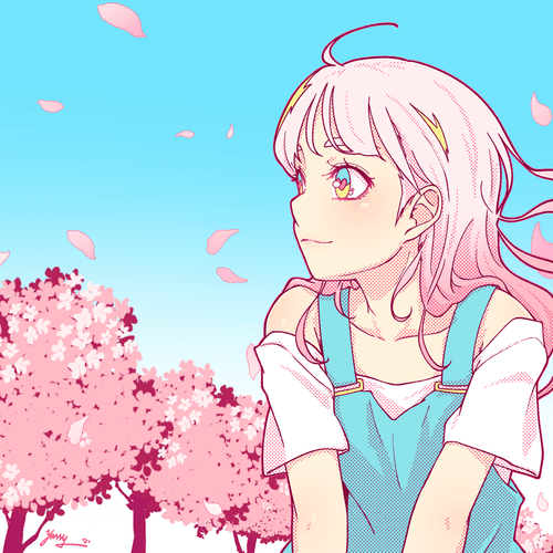 #101 kawaii girls by yassy