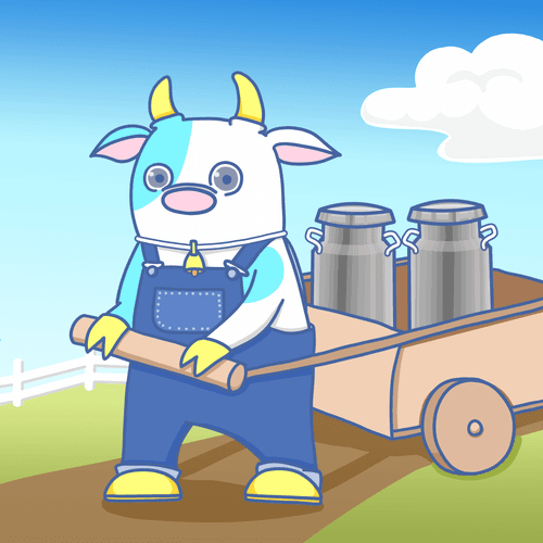 Animal #20, 牛乳屋の牛之介, cattle, milkman