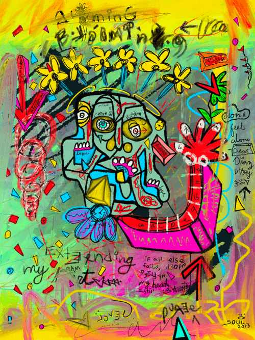EXTENDING MY HEART: giving series 2023 by De La Soul Child (Limited-Edition)