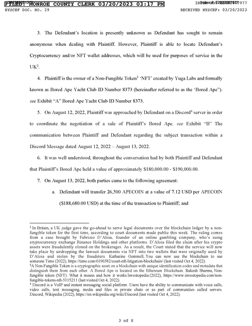 Affirmation - Motion for Order to Show Cause - Page 3