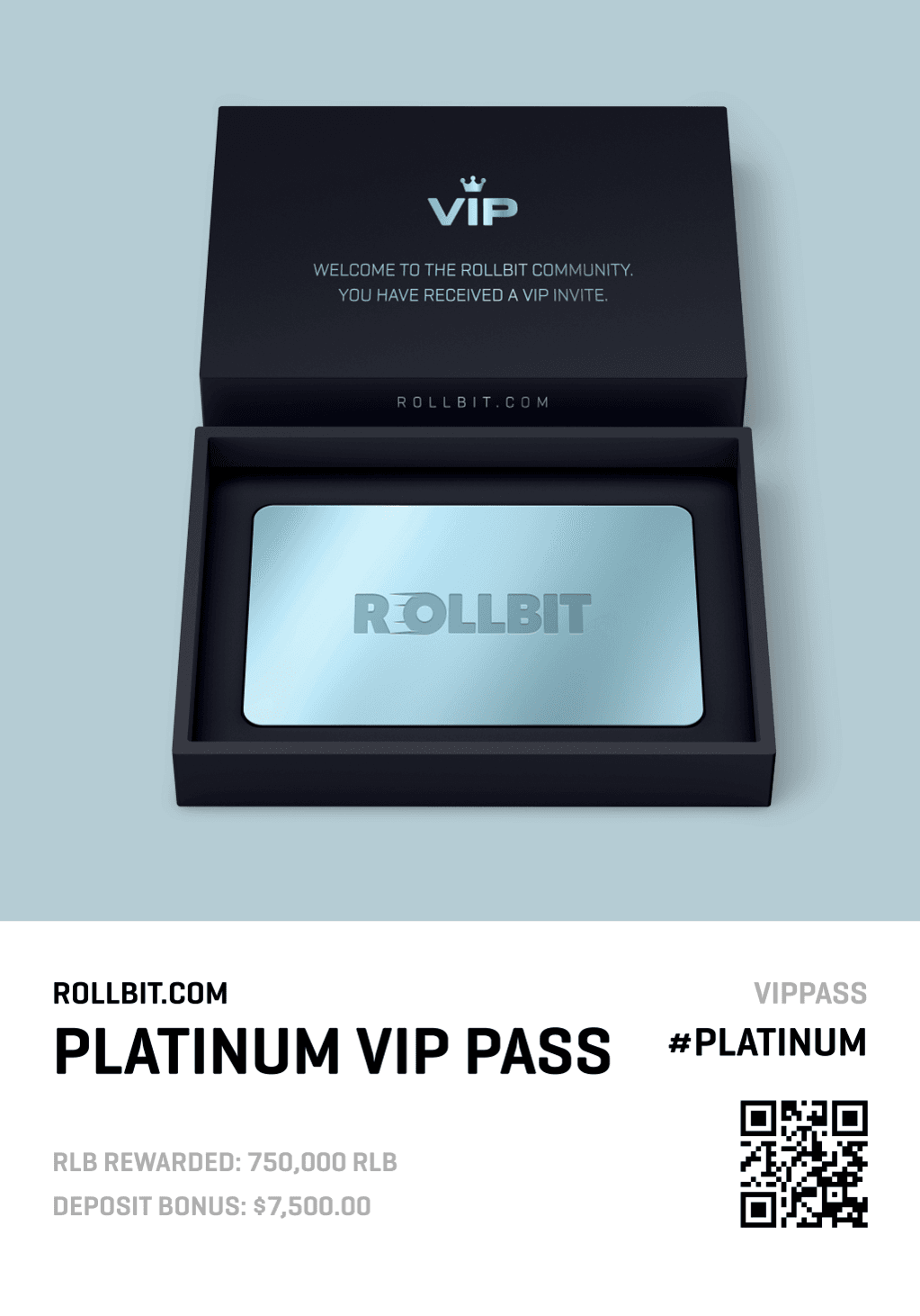 Platinum Rollbit VIP Pass