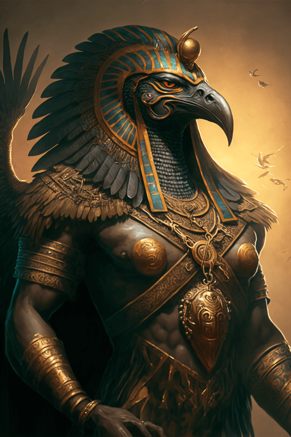 Thot - Egyptian Gods AI ART | OpenSea