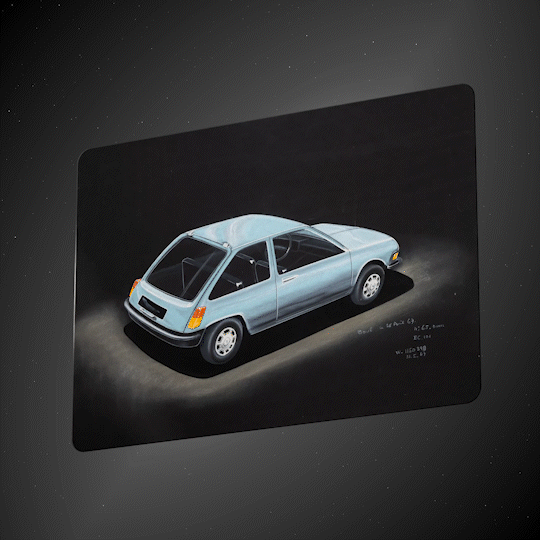 Renault 5 original sketch #10