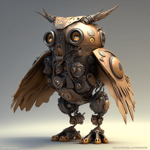 Ordinal Mecha Owls 