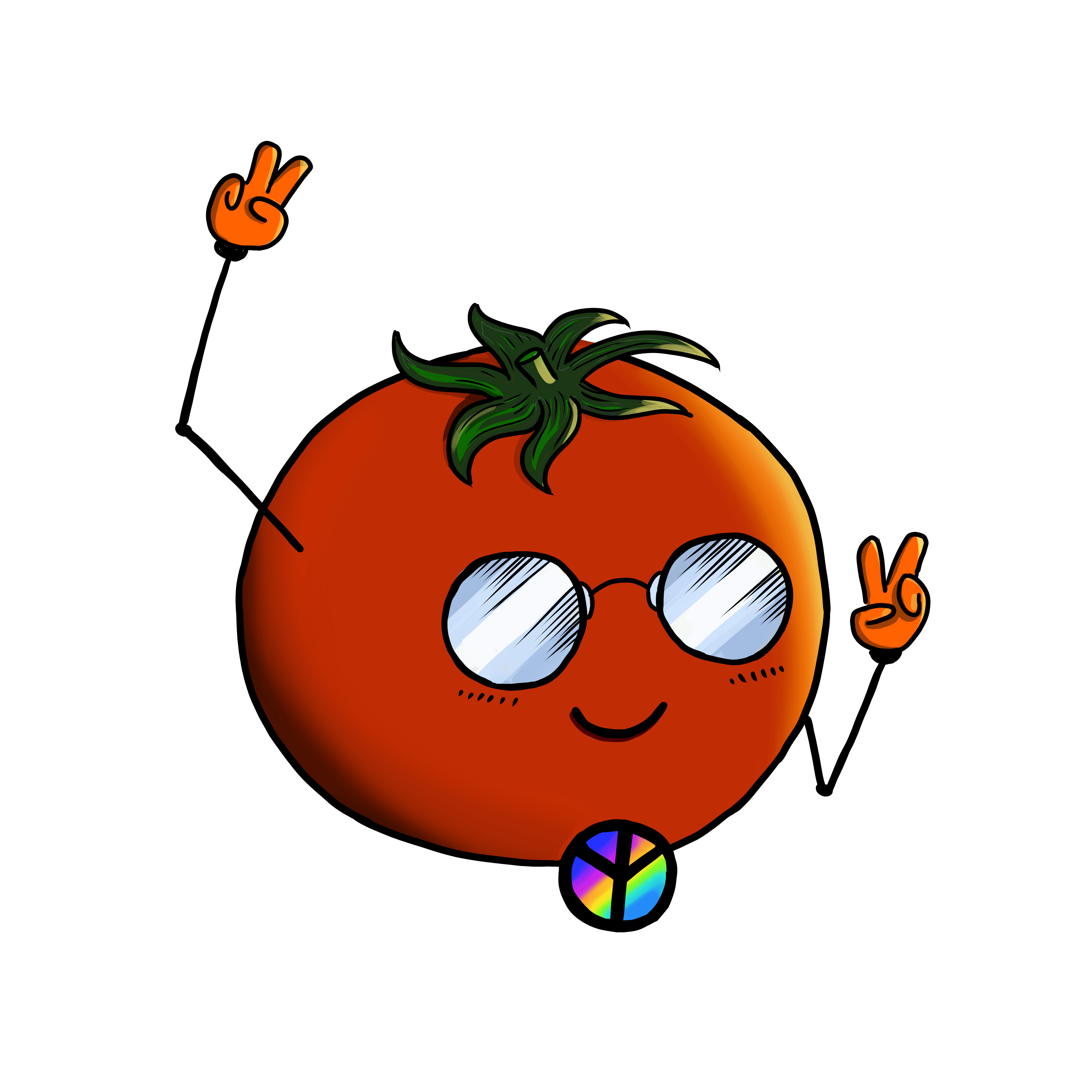 Hippie Tomato Dude