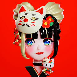 Cajicaji custom girls 3D collection image