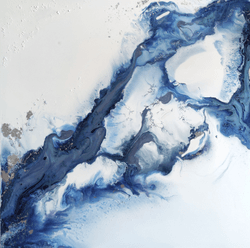 Water acrylic blue collection image