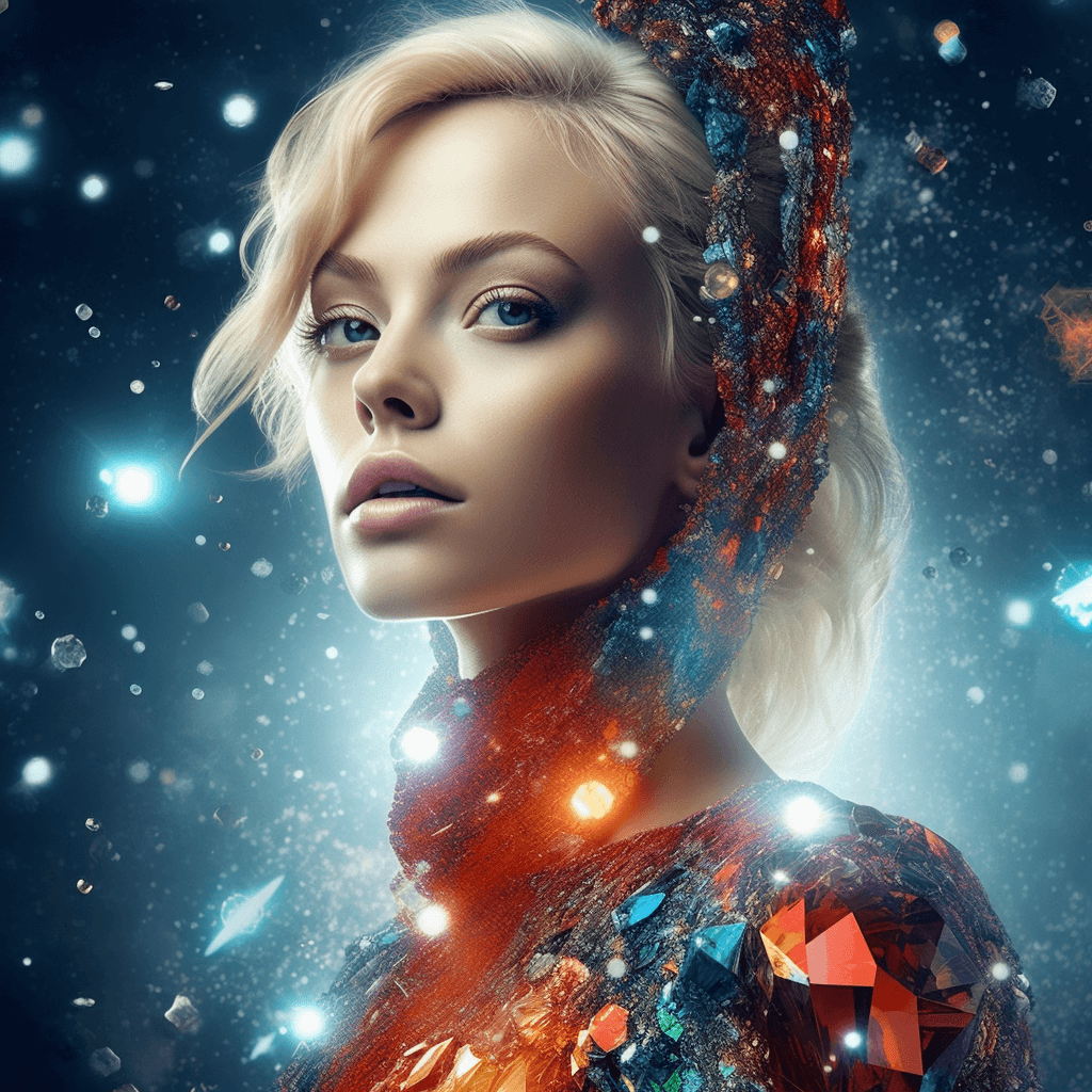 Cosmic Explorer, Nova - Futuristic Abstract Portraits (FAP) | OpenSea