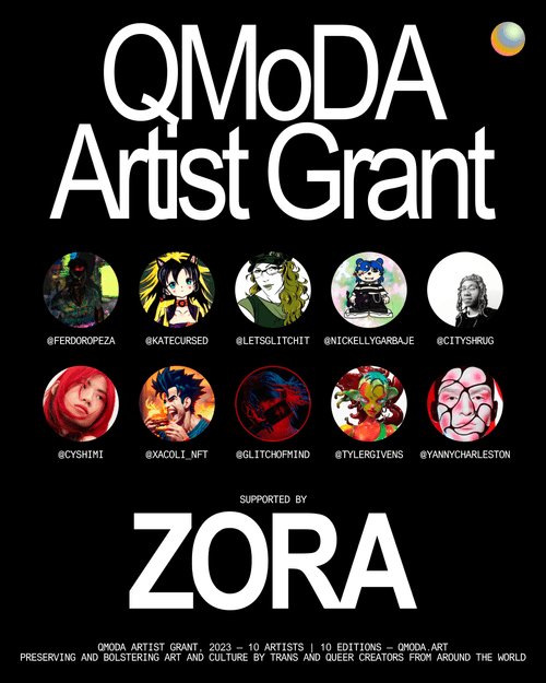 The QMoDA Artist Grant, 2023 5