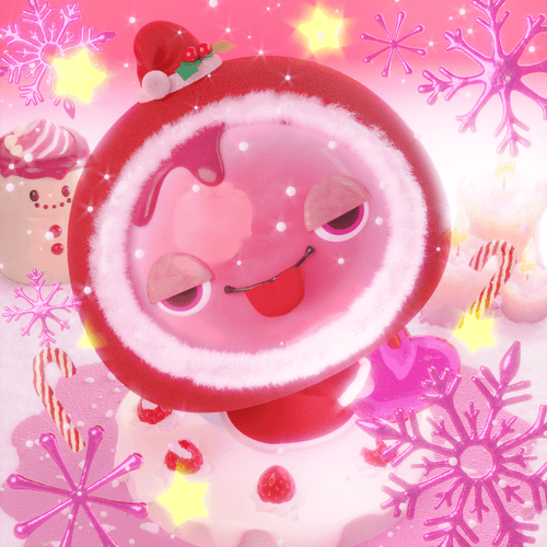 CNPcake #00429 Mitama-Santa Costume-Red