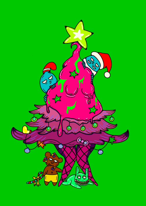 Sexy Christmas Tree green