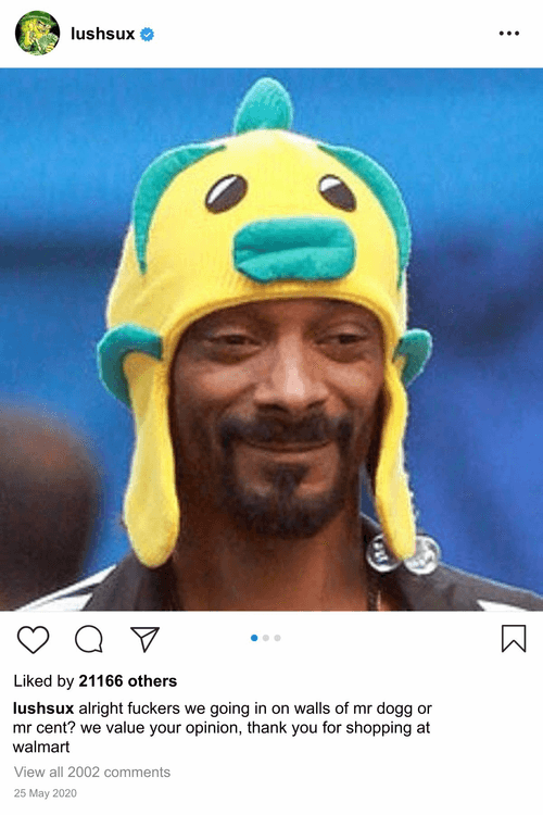 Lushsux #3952 - Shit Post SnoopDogg 50 Cent