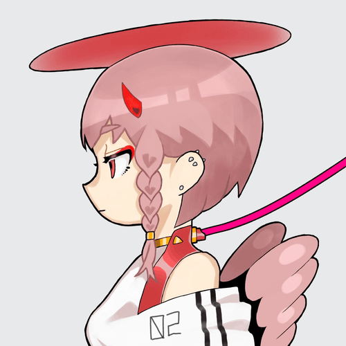 Cyber Colorful Angels 02