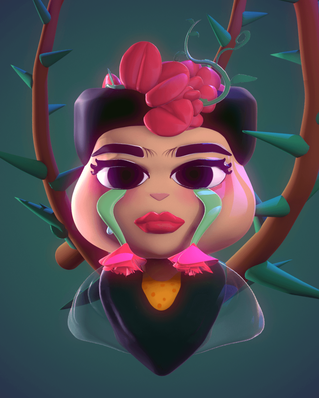 3D Toxic Baebee