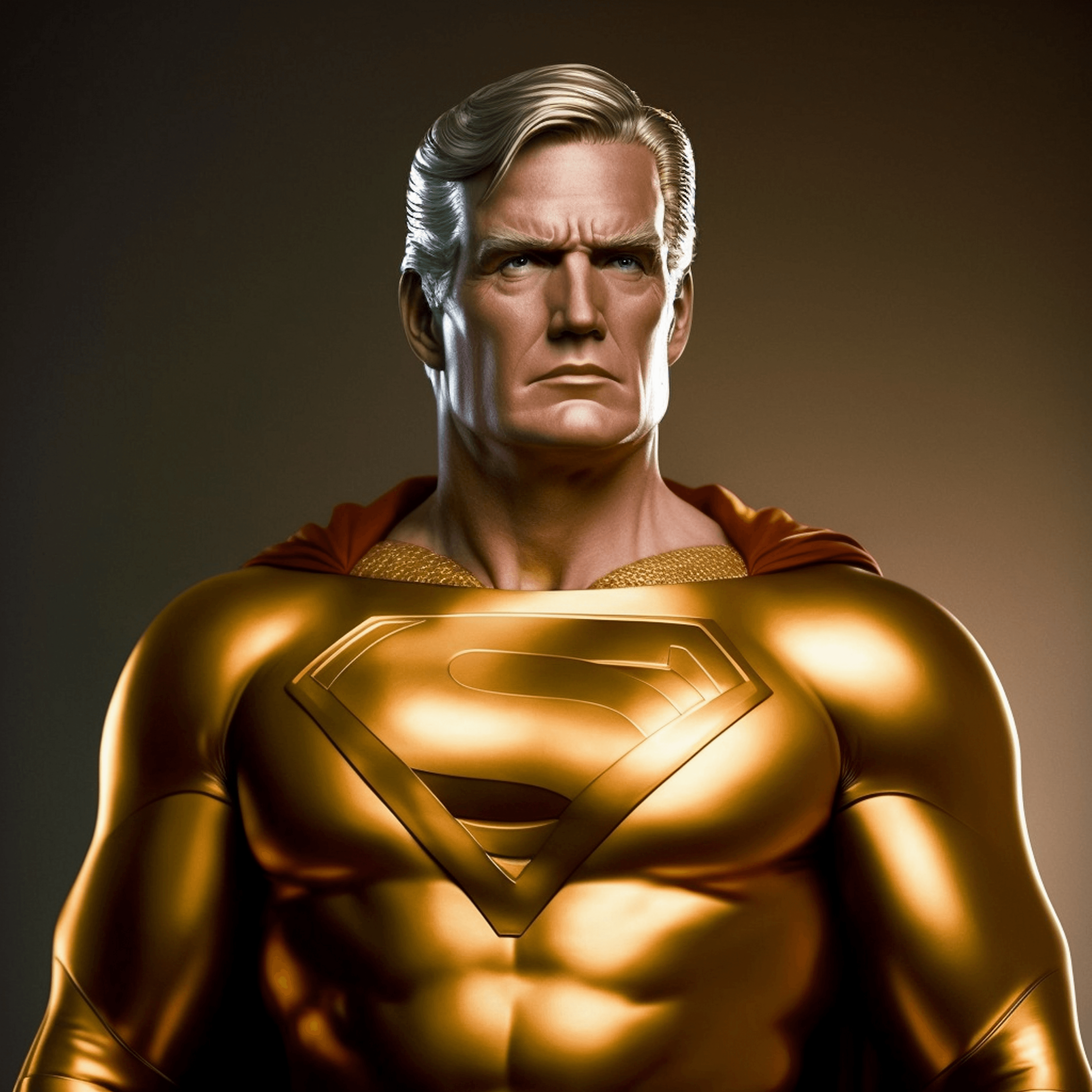 Superhero Gold No. 6 by Sollog