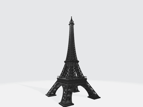 3D Eifel Tower 