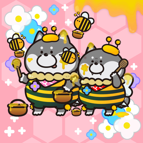 044 bee okoge&omame