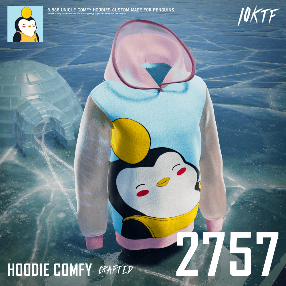 Pudgy Comfy Hoodie #2757