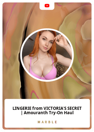 LINGERIE from VICTORIA'S SECRET | Amouranth Try-On Haul