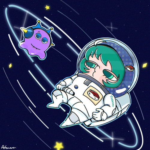 #6 宇宙でうちゅうじんに出会うすしみちゃん