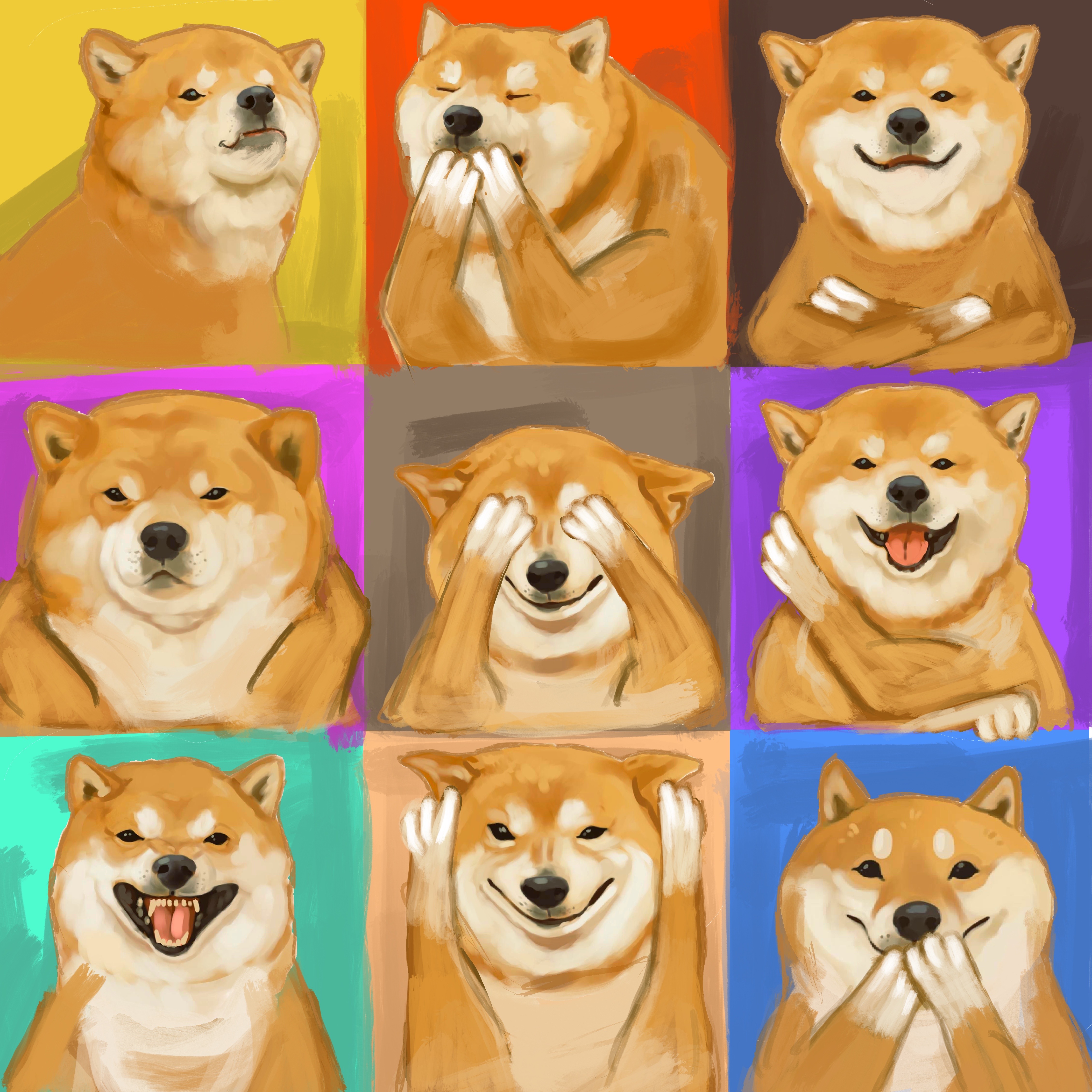 Shiba Inu Collection by Stanley Quincy UpJohn