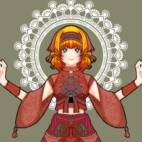 Symmetry Girl #003