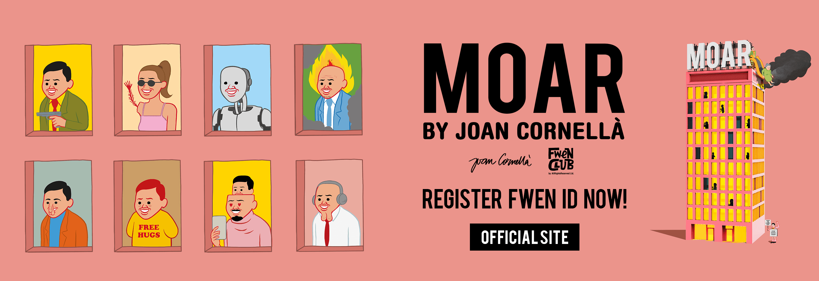 "MOAR" by Joan Cornella