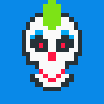 PsyClown CryptoSkull #39