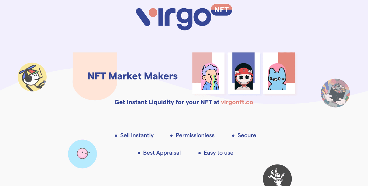 Virgo_NFT_Liquidity_Providers バナー