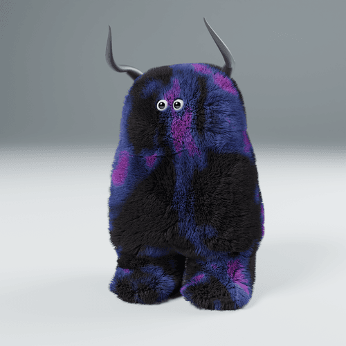 Fluffy Horns #059