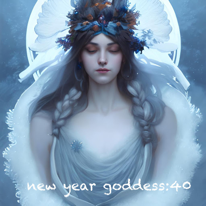 New Year goddess＃040