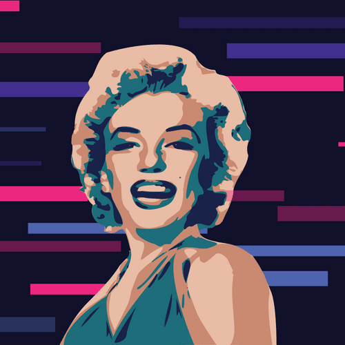 Modern Muse: Marilyn Monroe x Zeblocks #612