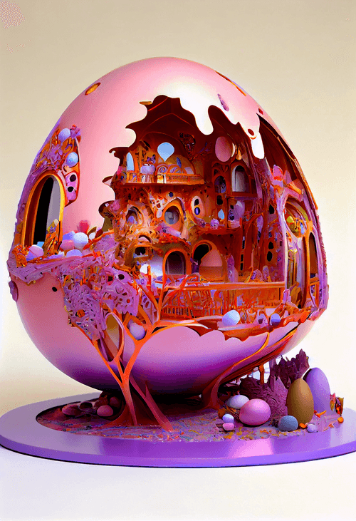 Fantasy Architecture Egg 11