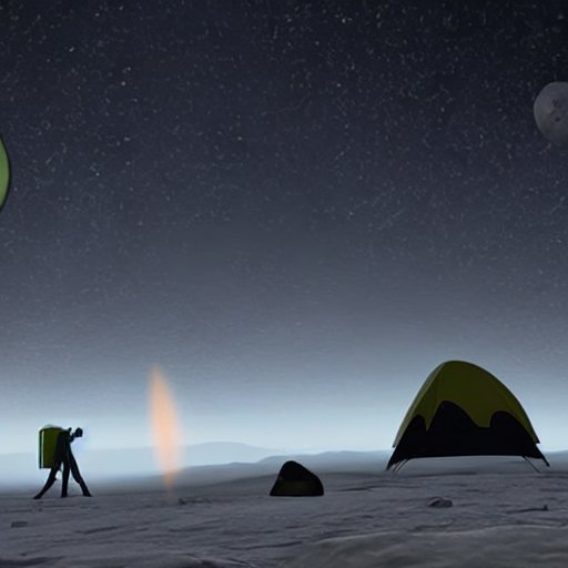 Camping on another planet #7