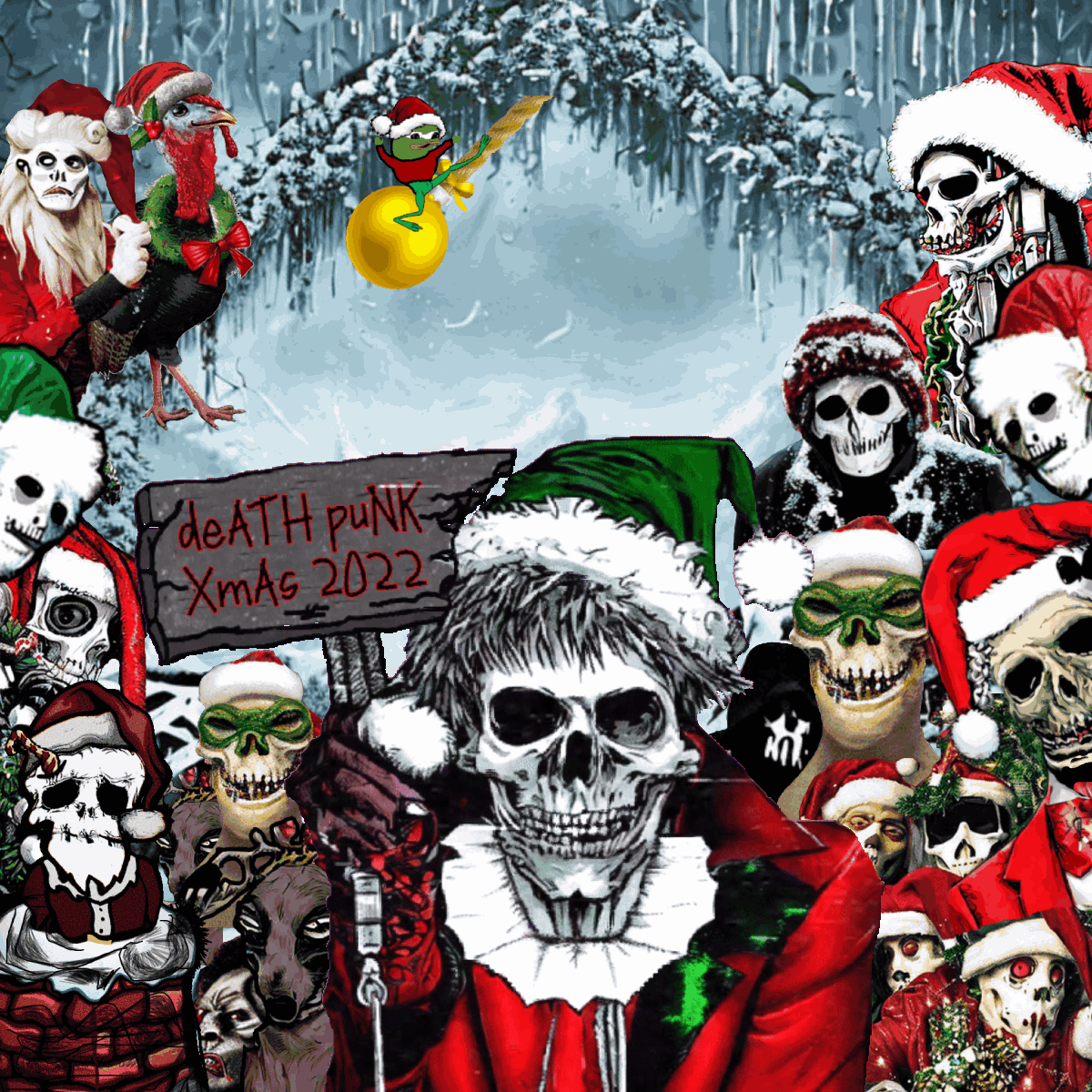 Death Punk Xmas 2022 - Winter Wonderland #106 150 - Death Punk Xmas 