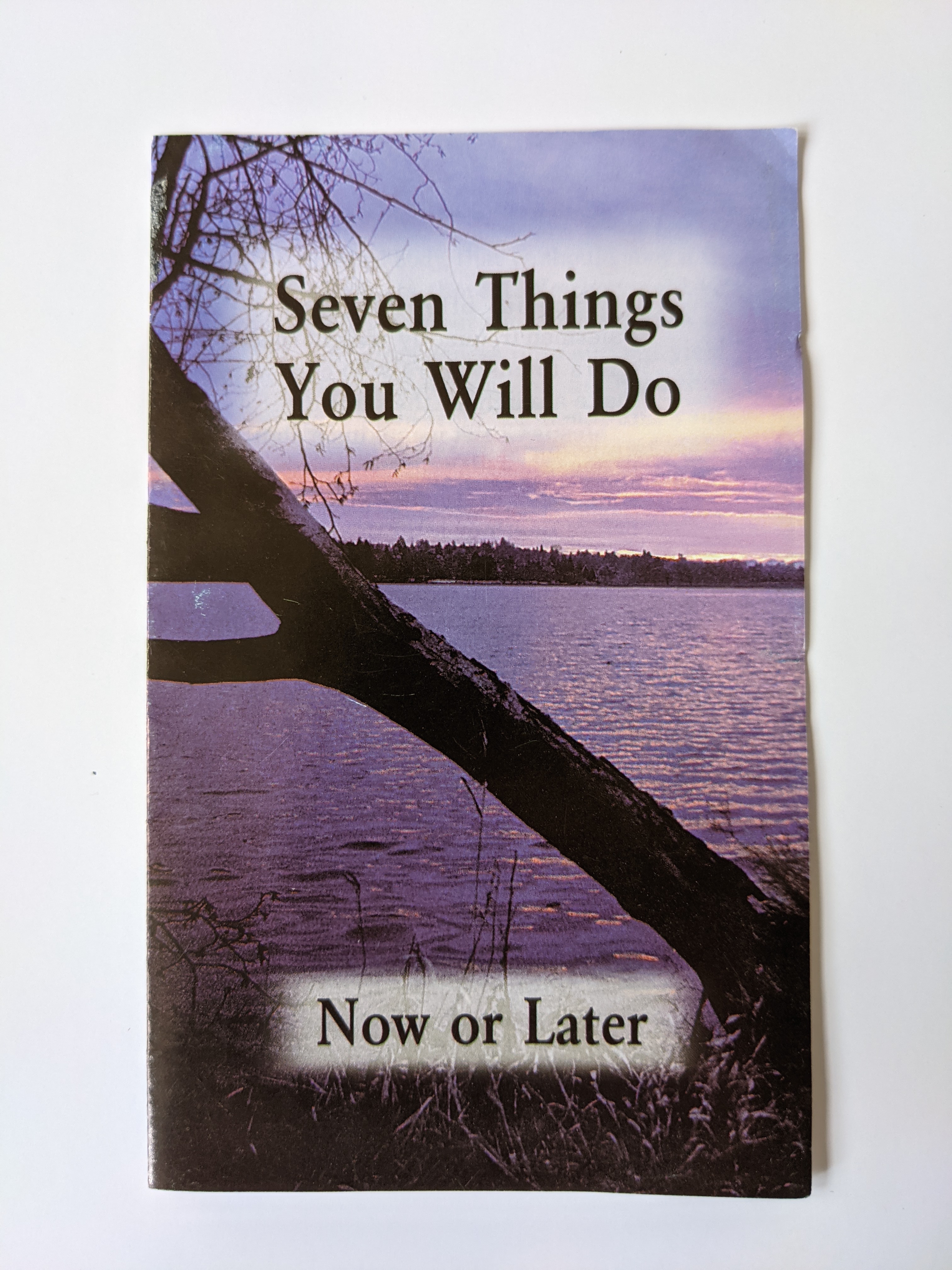 Seven Things You Will Do Now or Later