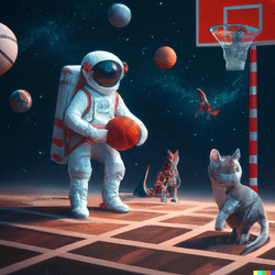 space x Cat