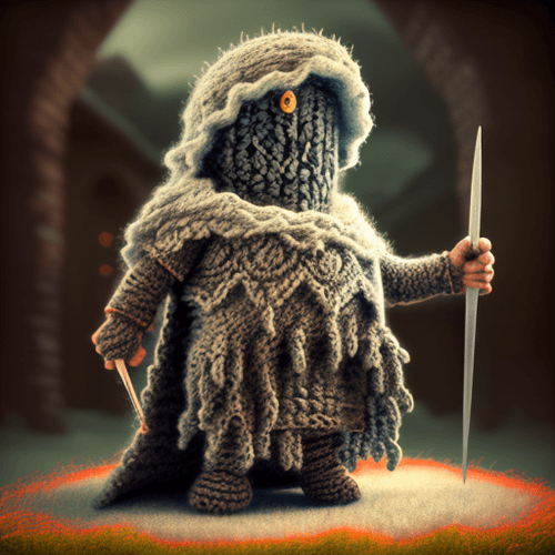 Knitted monsters #92