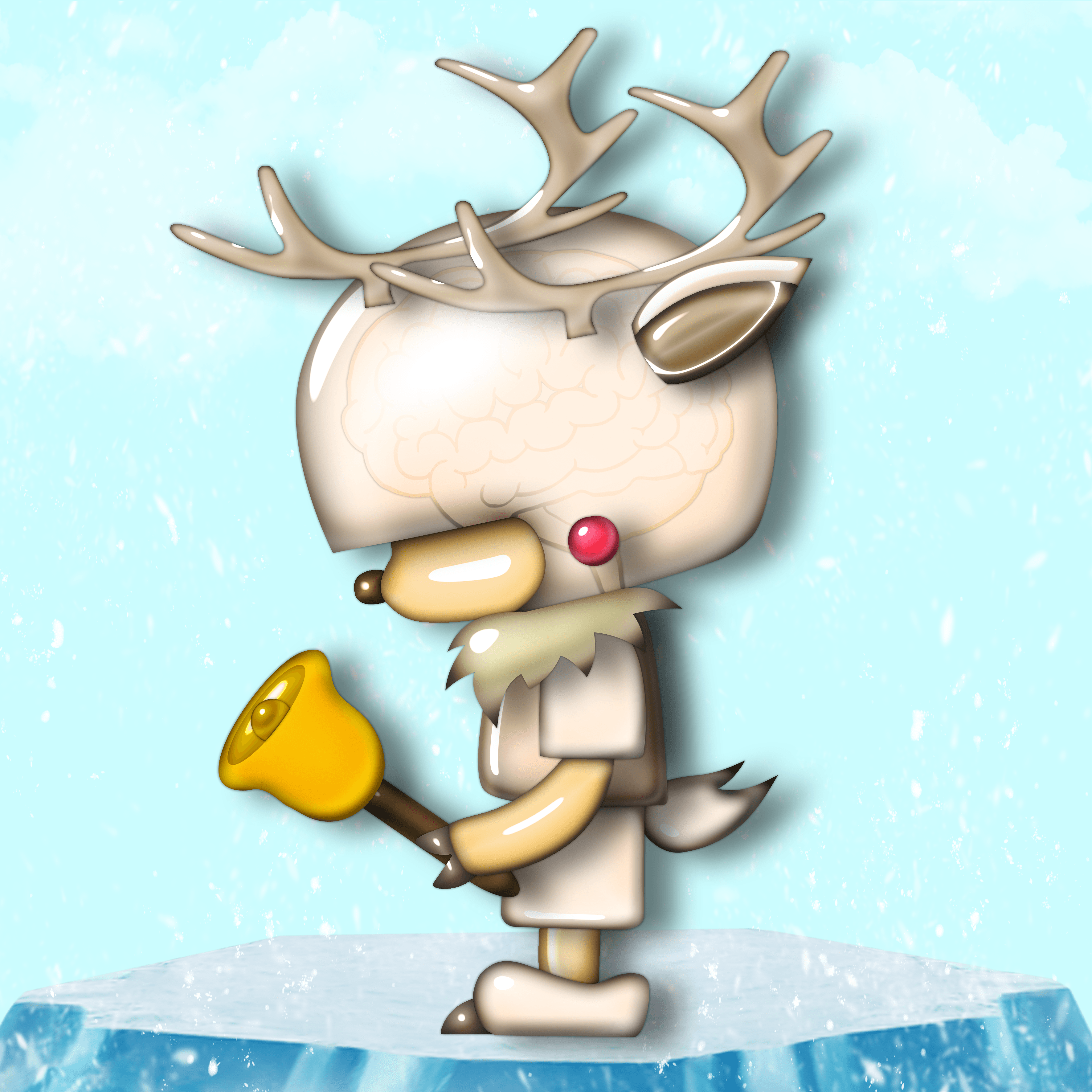 CRYPTO NOU White Reindeer #58