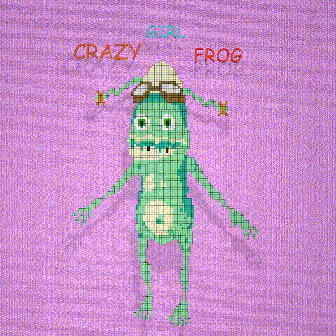 CRAZY FROG GIRL NFT