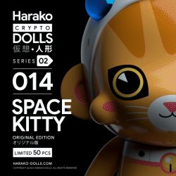 Harako Dolls • Series 02 • #014 - Space Kitty