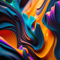 THE ACT OF ART (3D Abstract Art) collection image