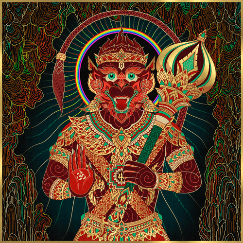 Warrior Hanuman #486