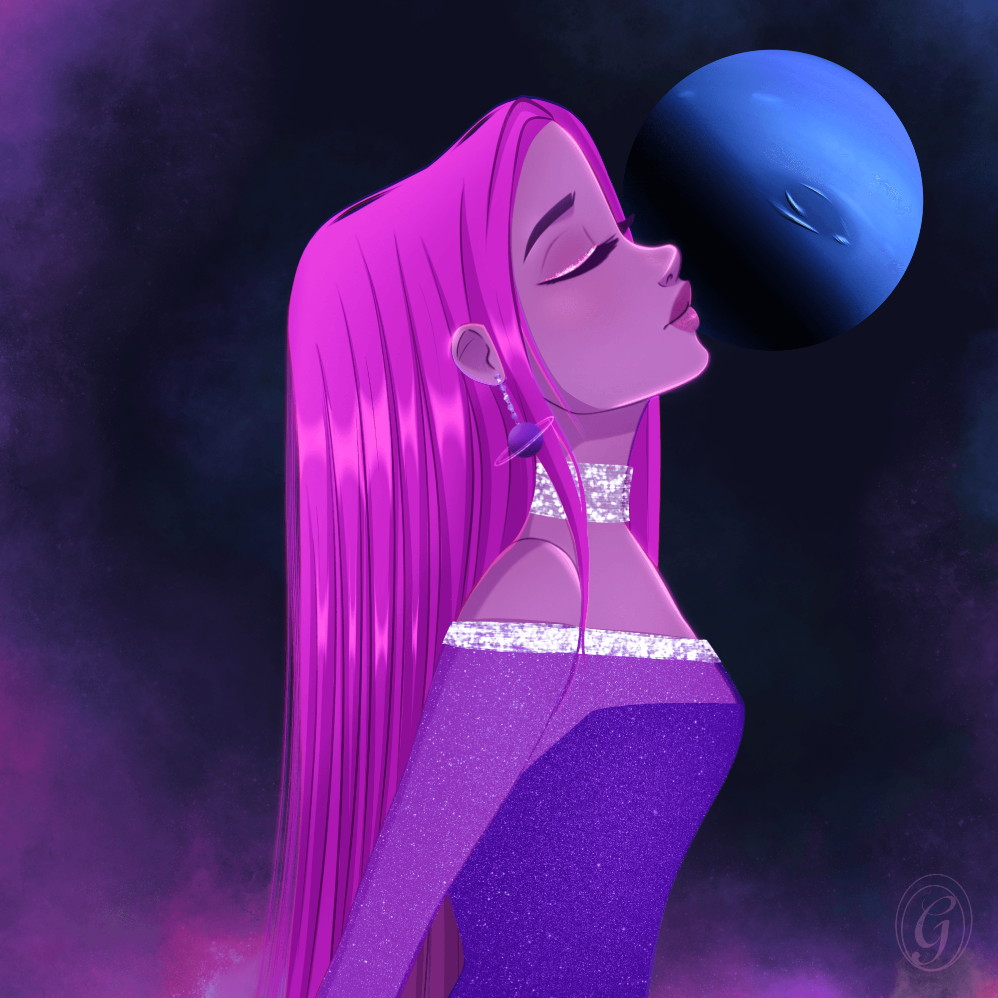 Solar System Woman #36