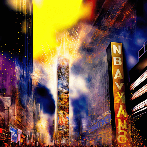 Happy New Year From Time Square, New York City!  #3