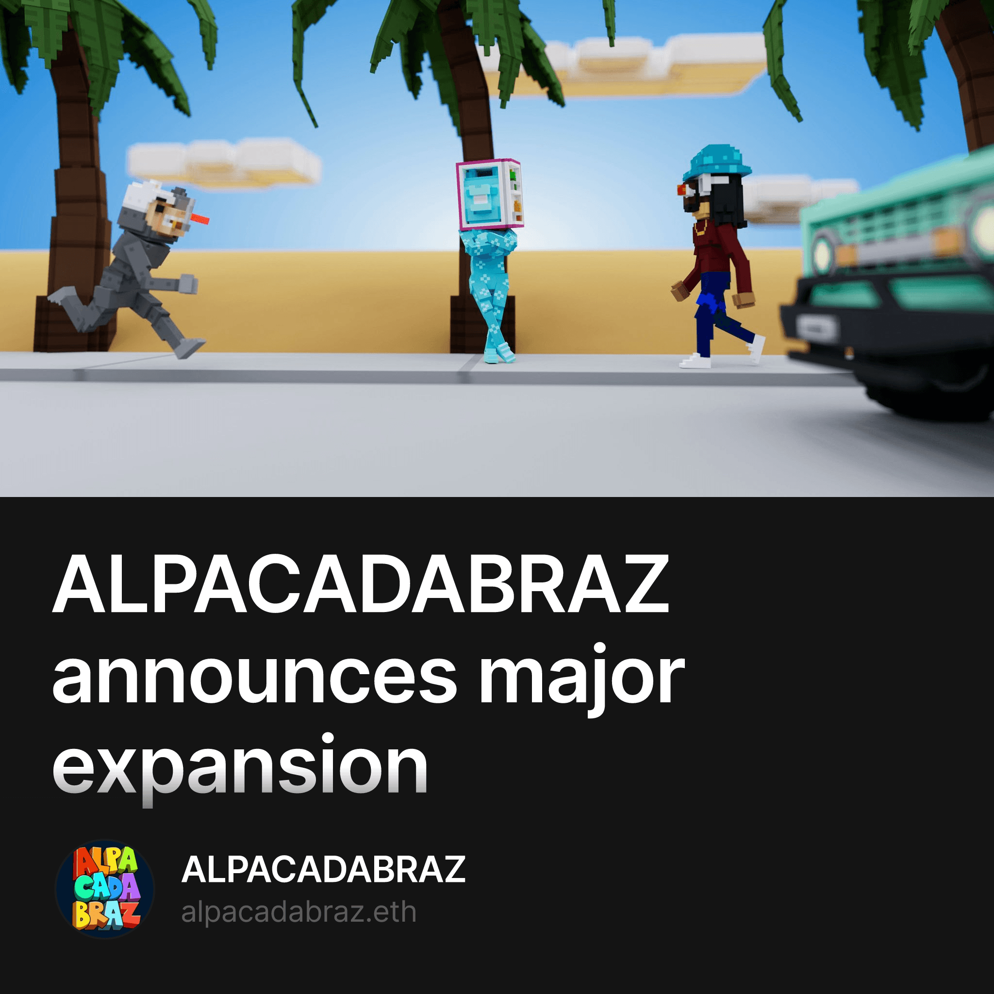 ALPACADABRAZ announces major expansion 11/500
