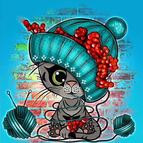 Cat Kiwi #20